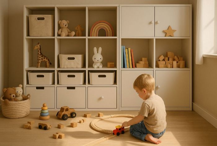 兒童房怎麼收納？玩具回家技巧與室內設計裝潢規劃